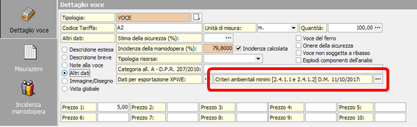 Criteri Ambientali Minimi