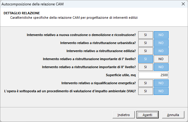 Relazione CAM