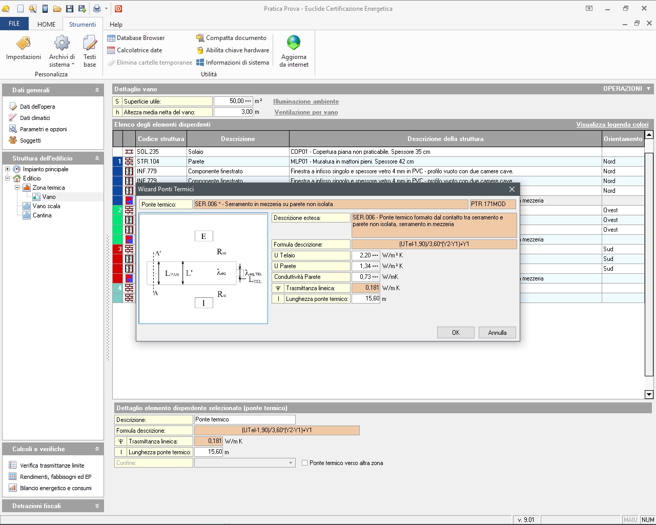 Input tabellare